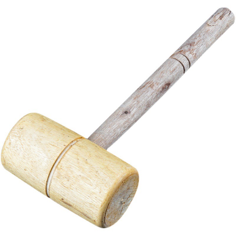 Wooden Mallet Carving - Деревянный молоток с ручкой, молоток для