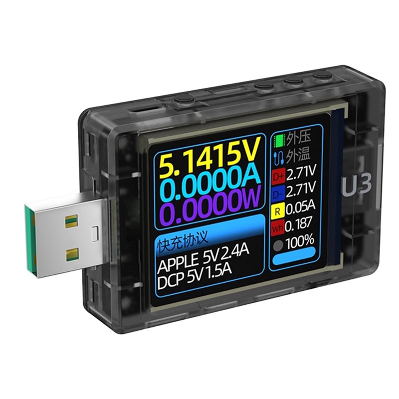 Woodworking Qc - Тестер A03F-USB U3 3.1 PD Decoy