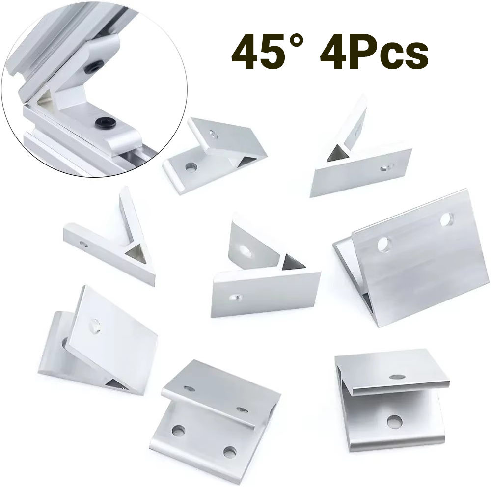 Woodworking Joint - 4 шт., угловой кронштейн 45 градусов,