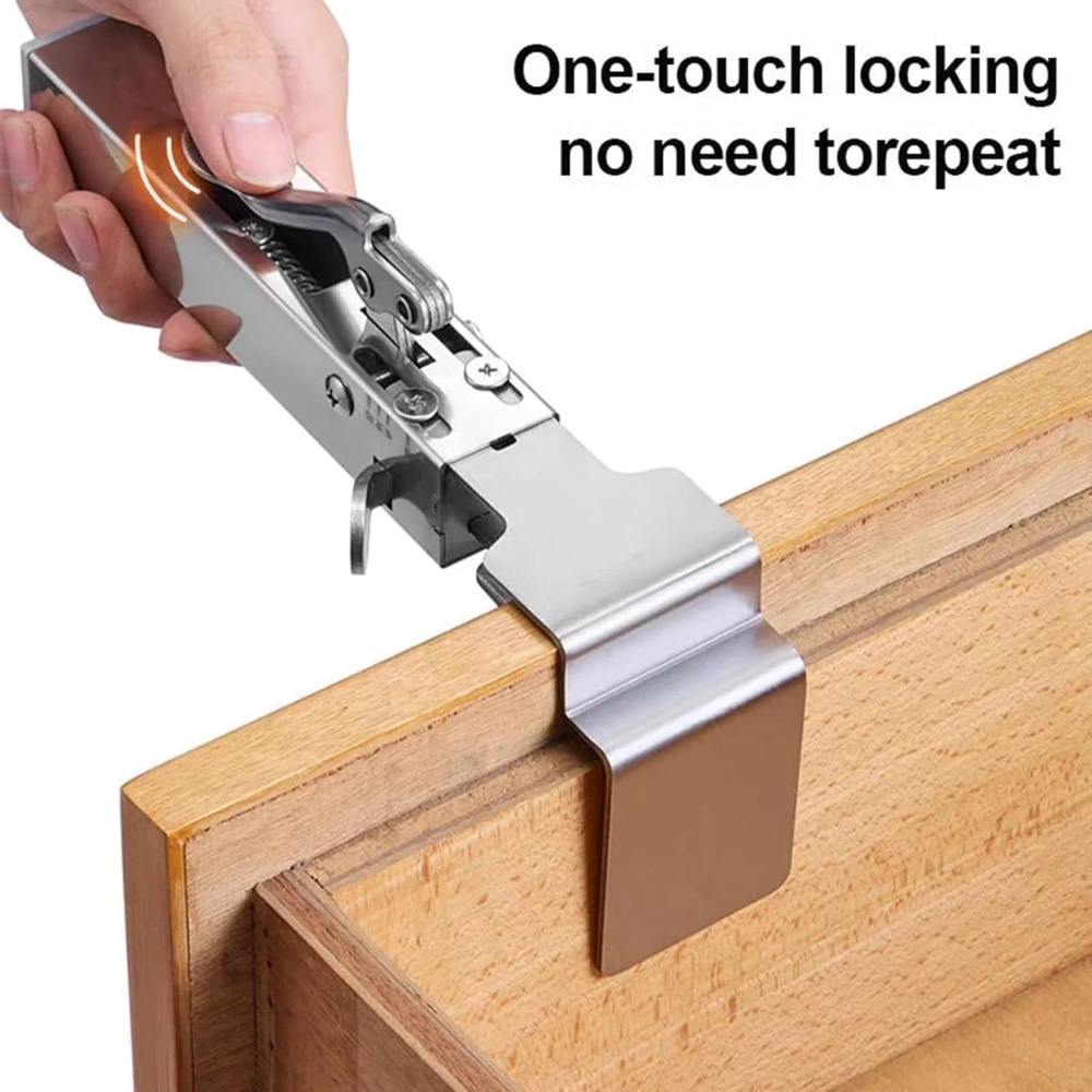 Woodworking Quick Clamps - Быстроустанавливаемые зажимы для передней установки ящика,