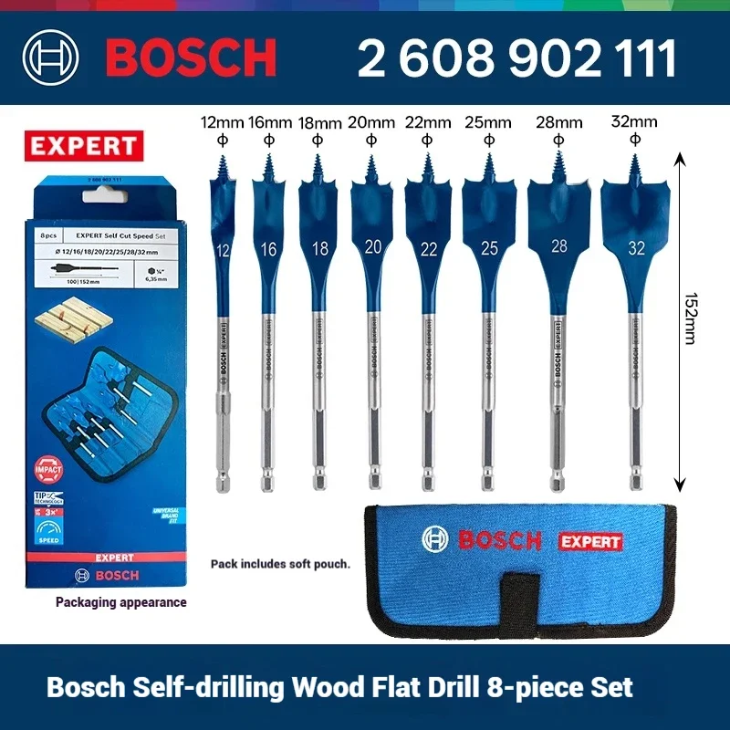 Woodworking Drill Bits - Набор сверл Bosch EXPERT Self Cut