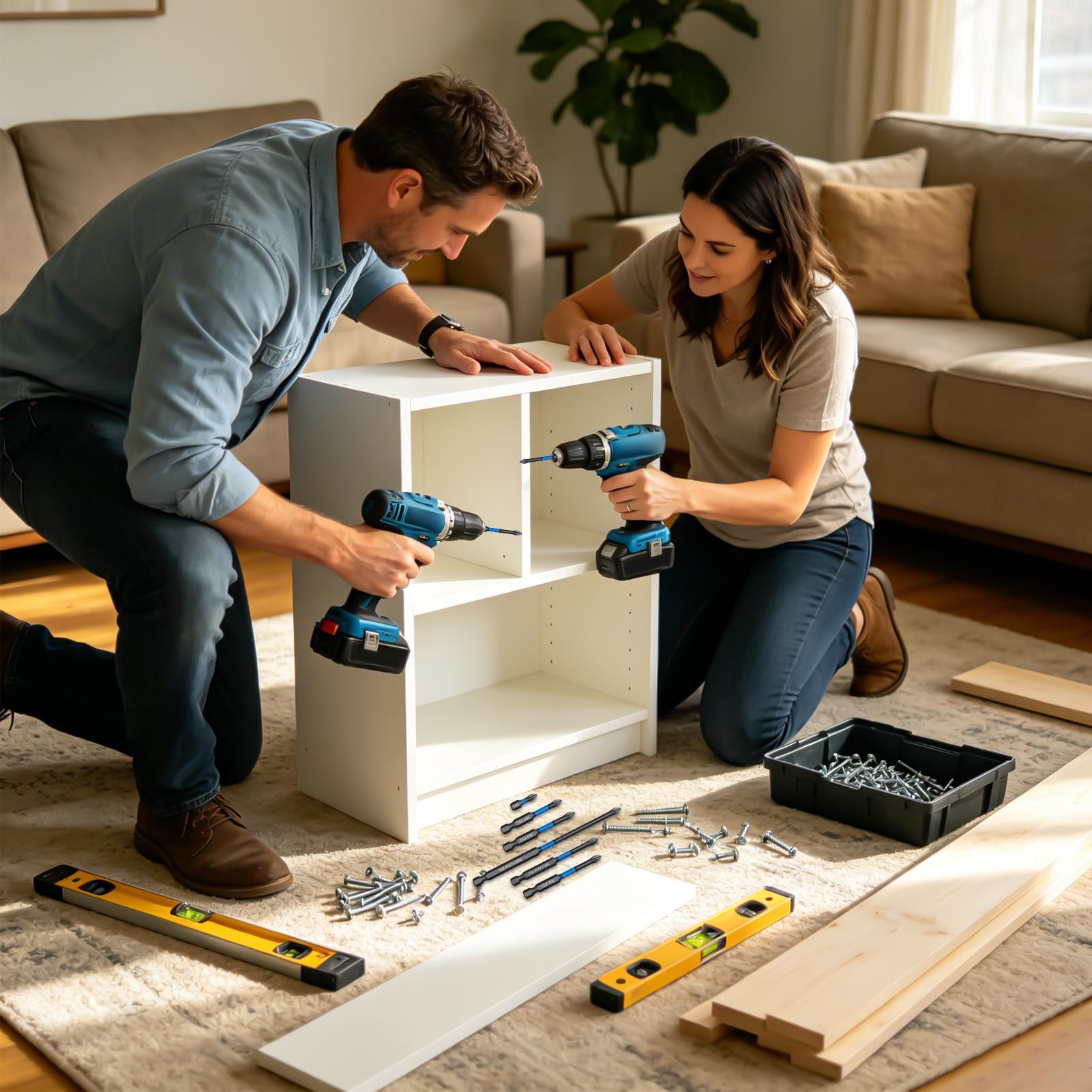 Woodworking Drill Bits - Набор магнитных бит для шуруповерта, 6