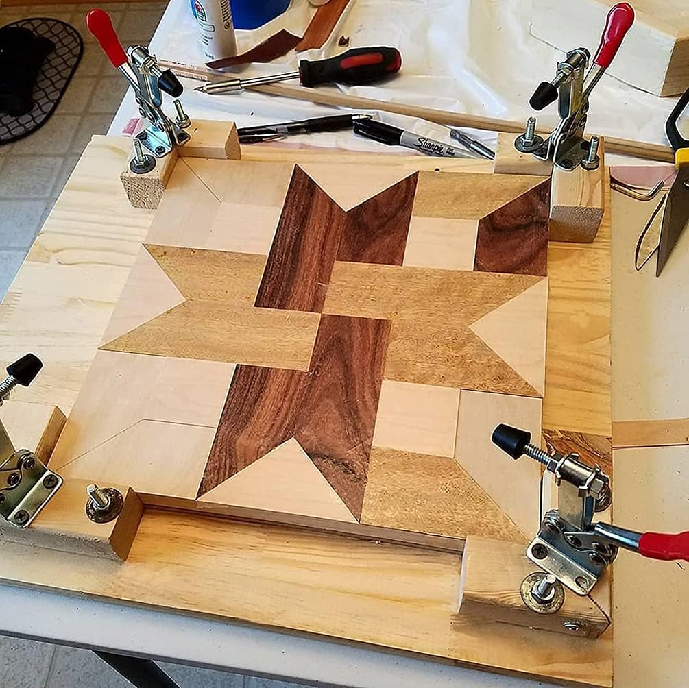 4 шт. быстросъемных зажимов-фи – обзор и цена Woodworking Quick Clamps