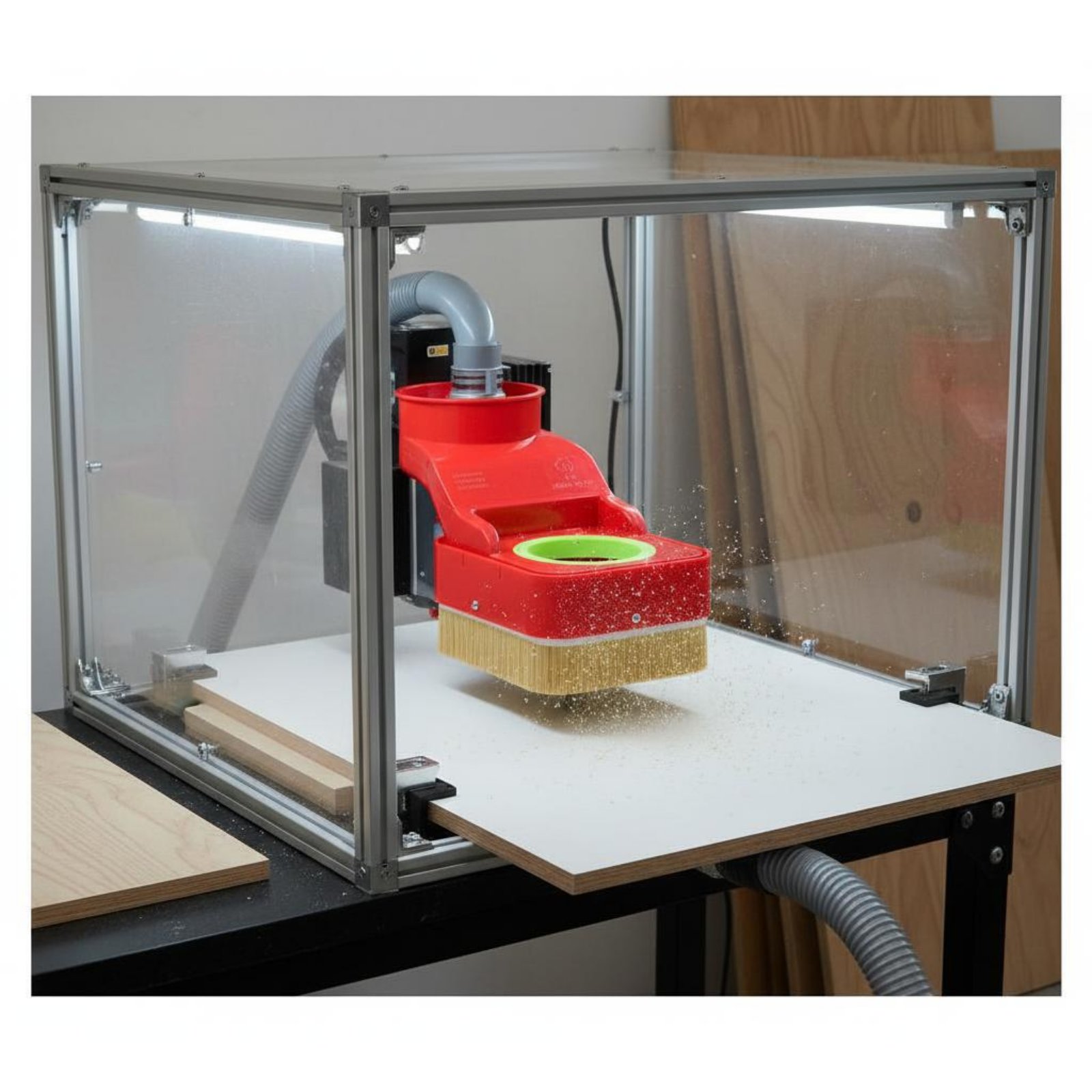 Пылеулавливающая щетка для фре – обзор и цена Vacuum Woodworking