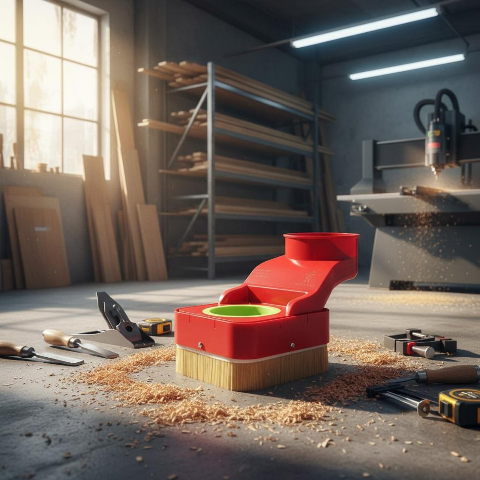 Пылеулавливающая щетка для фре – обзор и цена Vacuum Woodworking